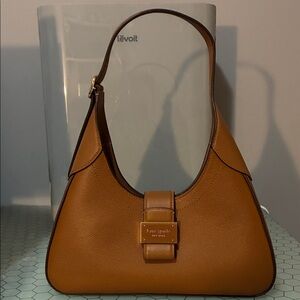 Kate Spade Tan Leather Shoulder Bag